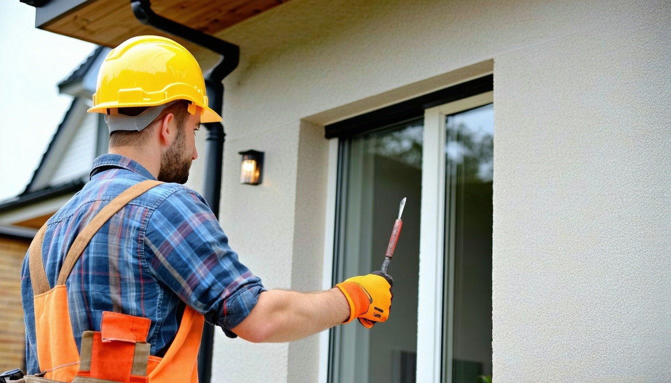 A construction worker debunking myths while workin
