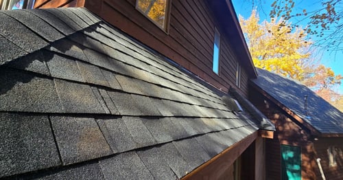 Roof replacement project in Chippewa Falls, WI featuring GAF Timberline HDZ shingles completed by Precise Exteriors.