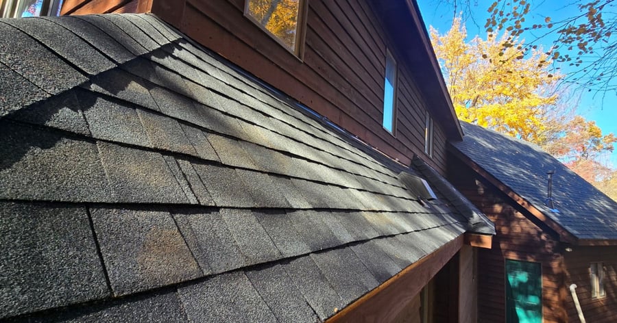 Roof replacement project in Chippewa Falls, WI featuring GAF Timberline HDZ shingles completed by Precise Exteriors.